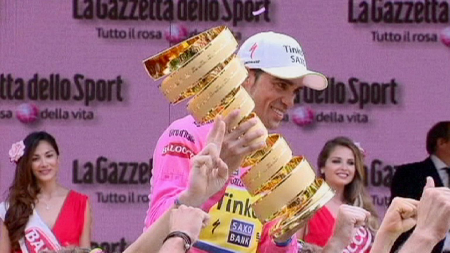 Alberto Contador se proclama ganador del Giro d'Italia 2015