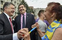 Saakashvili sings support for Ukraine after governor appointment