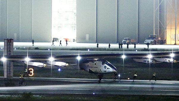 Solar Impulse 2: team upbeat despite unscheduled Japan stop Solar Impulse 2: team upbeat despite unscheduled Japan stop