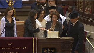 Hommage religieux aux victimes du musée juif de Bruxelles