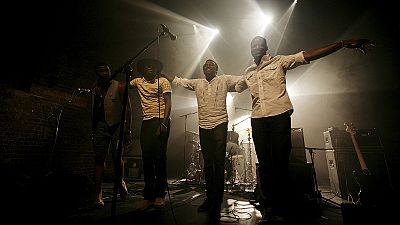Songhoy Blues play Music in Exile Songhoy Blues play Music in Exile