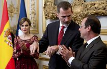 پادشاه و ملکۀ اسپانیا دوباره به فرانسه بازگشتند