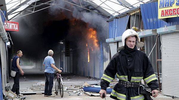 Schwere Gefechte im Osten der Ukraine Schwere Gefechte im Osten der Ukraine