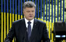 Petro Poroshenko faz balanço de um ano de presidência
