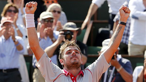 Wawrinka a Roland Garros döntőjében Wawrinka a Roland Garros döntőjében