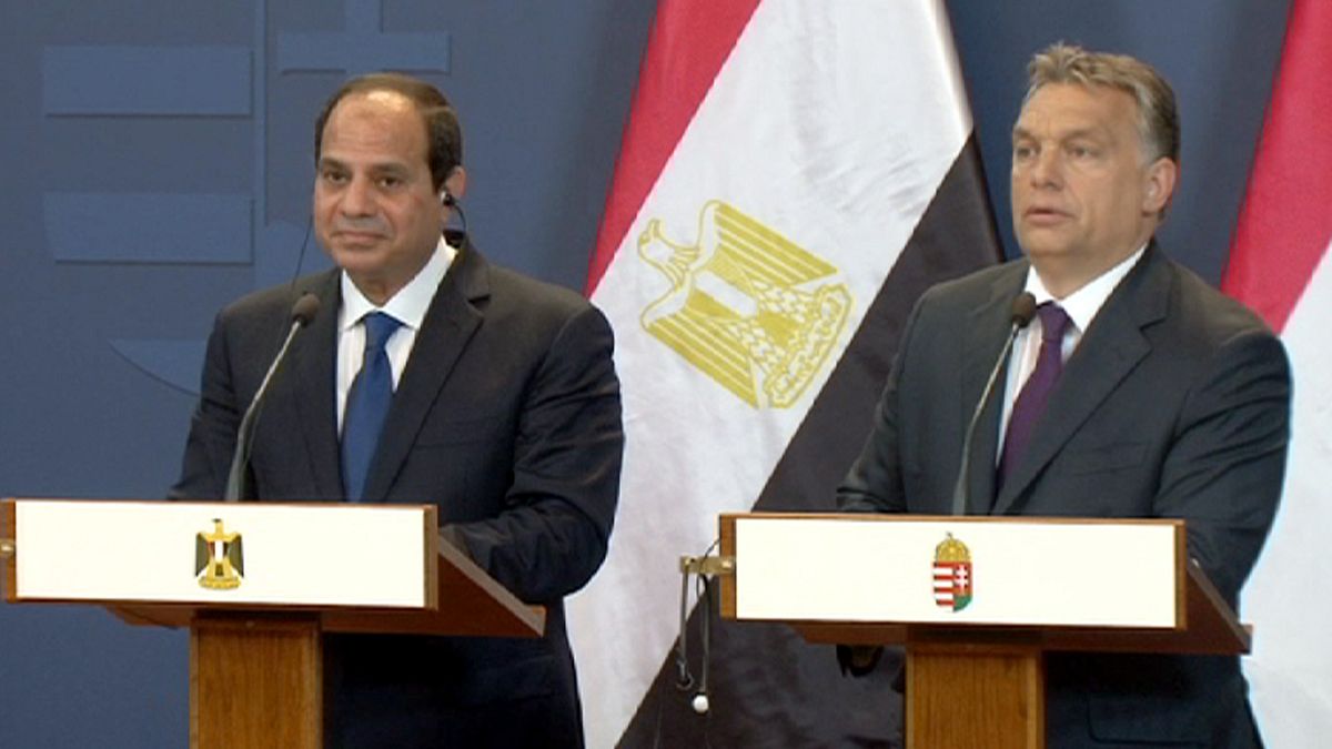 Ungheria: visita alla ricerca di consensi del presidente egiziano al Sisi