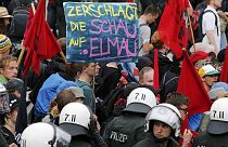 Cimeira do G7: Ativistas manifestam-se nas ruas de Garmish-Partenkirchen
