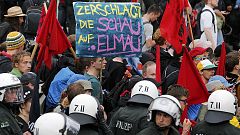 Vor Treffen der G-7: Gegner demonstrieren in Garmisch-Partenkirchen