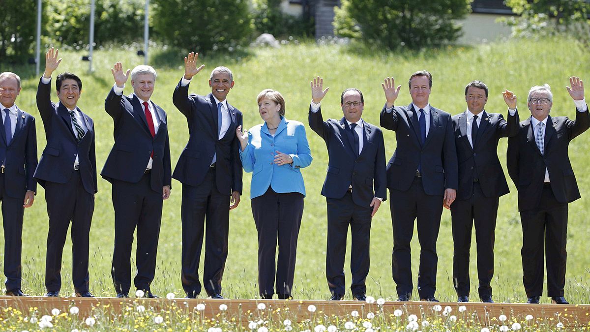 World leaders set out agenda for G7