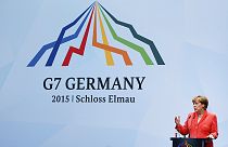 G7 leaders discuss Ukraine, climate change and the threat from radical extremism at Germany summit