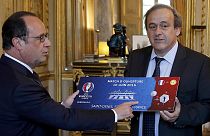 Un anno a Euro 2016: Platini incontra Hollande all'Eliseo
