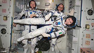 Changement d'équipage à bord de l'ISS