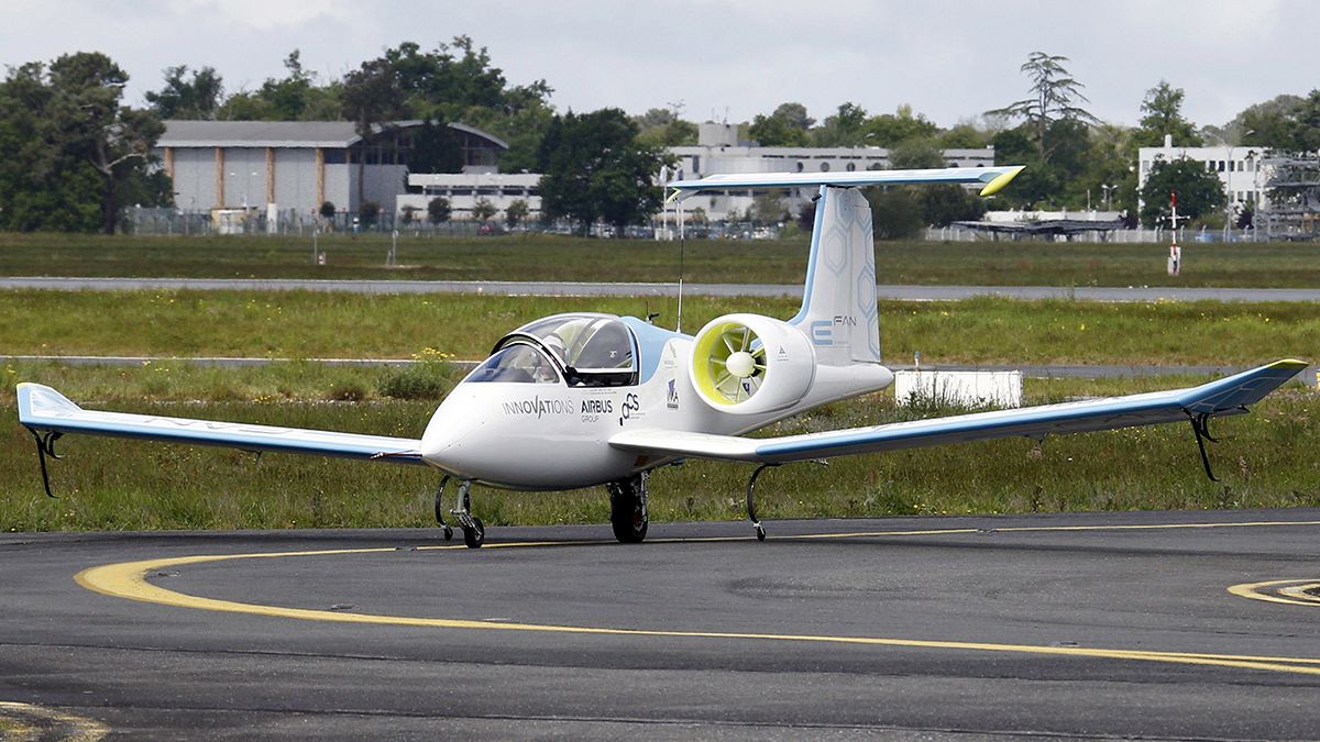 Light, quiet and emission free: the 'plug-in plane' flying at the Paris Air Show