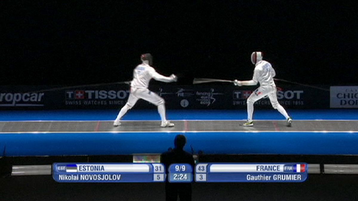 France outclass Estonia at European fencing championships