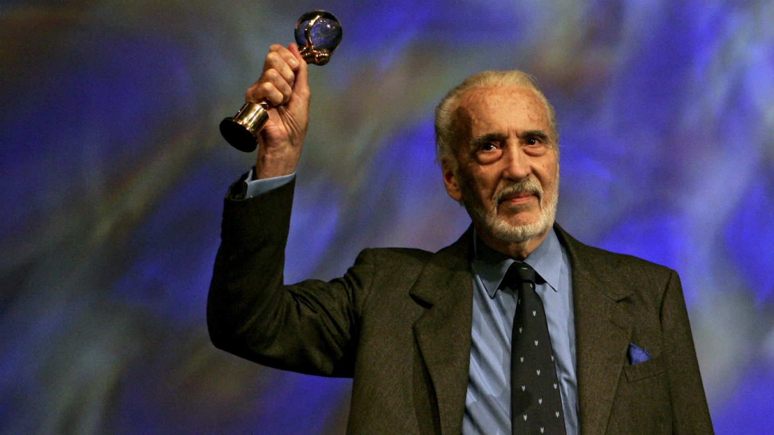 Christopher Lee, l'acteur qui a "vampirisé" les spectateurs du monde entier