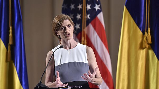 Саманта Пауэр заверила украинцев в американской поддержке Саманта Пауэр заверила украинцев в американской поддержке
