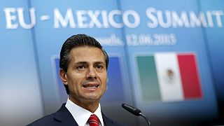 الرئيس المكسيكي في بروكسل : "مسالة حقوق الانسان اولوية مطلقة بالنسبة للحكومة المكسيكية".