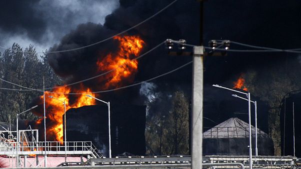 Ukraine: Festnahmen nach Feuer in Treibstofflager Ukraine: Festnahmen nach Feuer in Treibstofflager