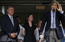 John Kerry leaves hospital after cycling accident