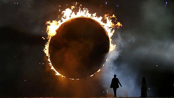 حفل الإنطلاق الرسمي للألعاب الأوروبية الأولى بباكو حفل الإنطلاق الرسمي للألعاب الأوروبية الأولى بباكو