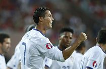 Qualificação Euro2016: Portugal vence (3-2) na Arménia e Ronaldo chega aos 55 golos