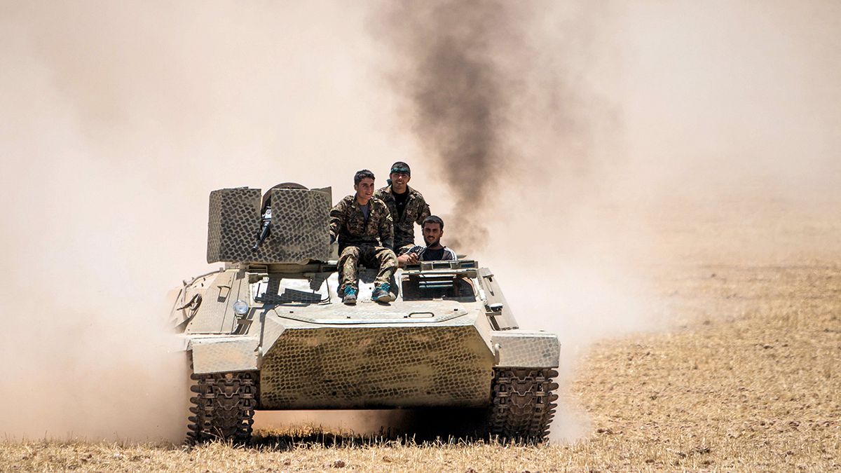 Erfolgreiche Kurdenoffensive gegen IS-Kämpfer in Nordsyrien