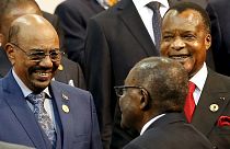 Le président soudanais Omar el-Béchir en déplacement en Afrique du Sud