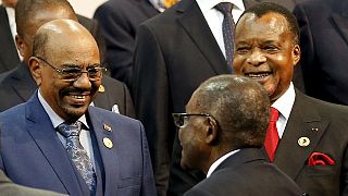 Le président soudanais Omar el-Béchir en déplacement en Afrique du Sud