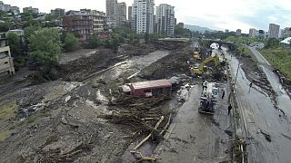 Georgia declares national day of mourning after devastating flood hits Tbilisi