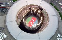Coup d'envoi des Jeux européens à Bakou