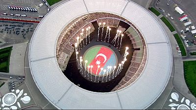 1. Avrupa Oyunları Azerbaycan'ın başkenti Bakü'de başladı
