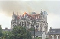 حريق في كنيسة تاريخية بفرنسا