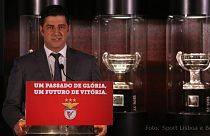 Benfica apresenta Rui Vitória: "Prometo dar a vida por este clube"