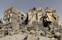 Los civiles yemeníes bajo las bombas