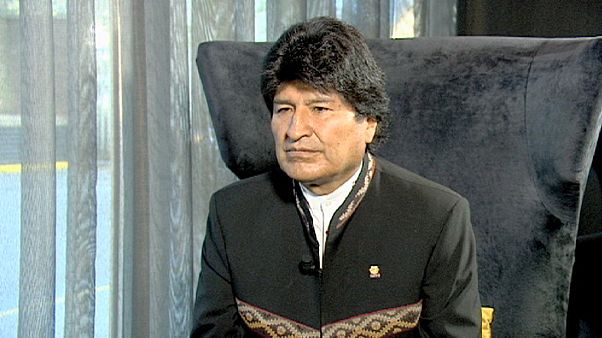 Bolivya lideri Morales:"AB bazı konularda bize şantaj yapıyor" Bolivya lideri Morales:"AB bazı konularda bize şantaj yapıyor"