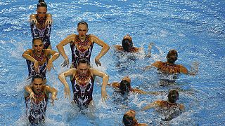 Russia completed a clean sweep of the Synchronised Swimming medals in Baku