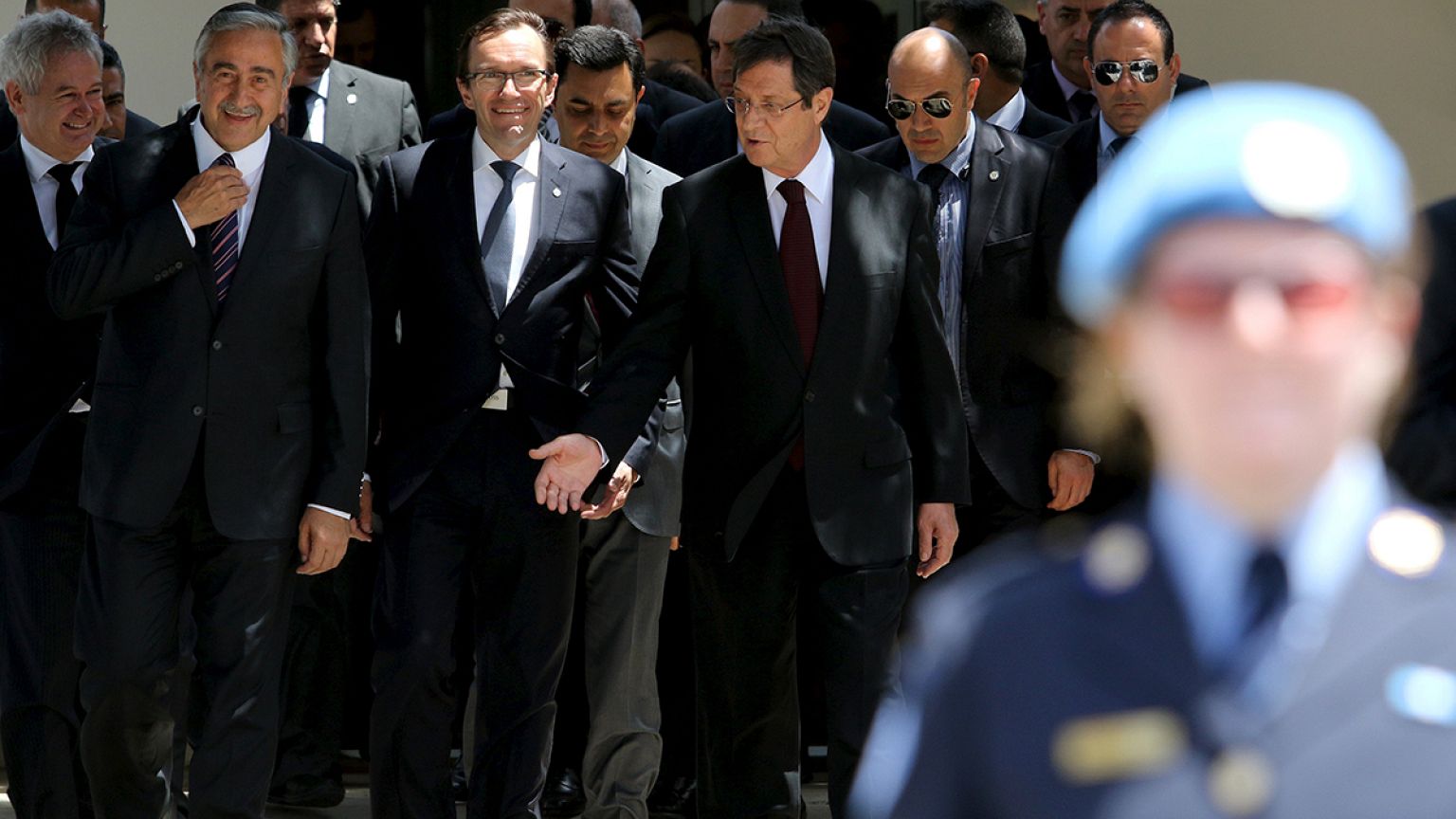 Κύπρος: Νέα συνάντηση Αναστασιάδη και Ακιντζί στις 29 Ιουνίου - Δεν ανακοίνωσαν ΜΟΕ