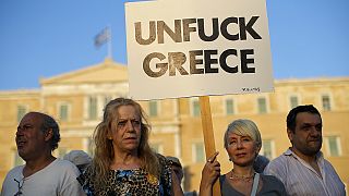Athens rallies against austerity ahead of eurozone crunch talks