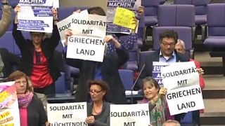 «Αλληλεγγύη προς την Ελλάδα» - Βίντεο μέσα από την  γερμανική Βουλή
