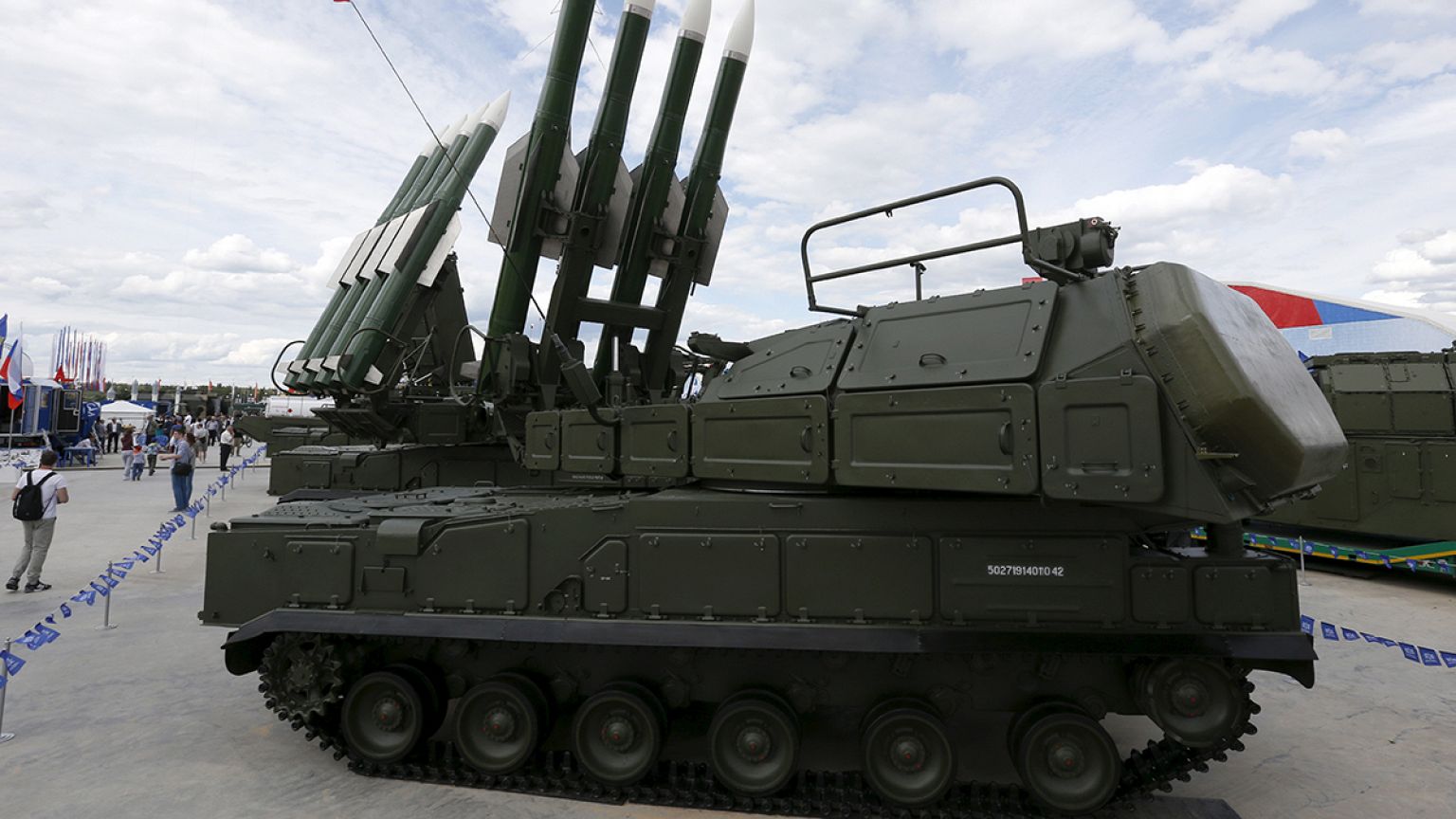 Démonstration de force militaire en Russie
