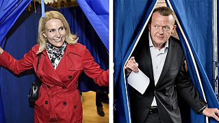 Denmark votes in a too close to call election