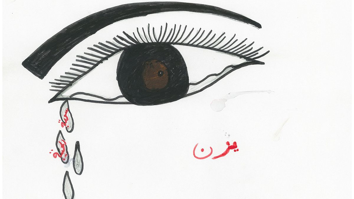 Grâce au dessin, un peu d'espoir pour les petits réfugiés syriens