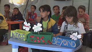 Oktatás a menekülttáborban