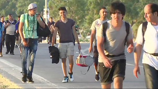 Lesbos: Bis zu 1000 Flüchtlinge pro Tag Lesbos: Bis zu 1000 Flüchtlinge pro Tag