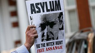 London: WikiLeaks founder Assange marks three years in Ecuador's embassy, as new cables released