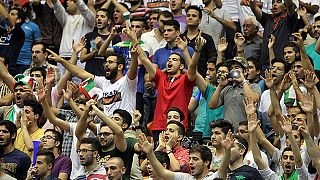 کامیابی تیم والیبال ایران و ناکامی تماشاگران زن