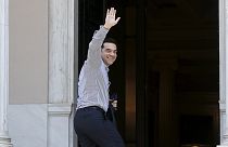 Ajetreado fin de semana para el primer ministro griego