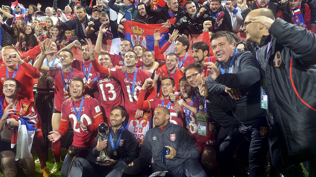 تتويج صربيا بكأس العالم لكرة القدم لأقل من عشرين سنة