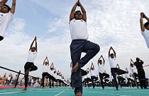 Primer Día Mundial del Yoga