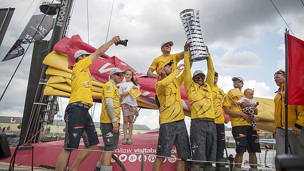 Abu Dhabi Ocean Racing claims Volvo Ocean Race in Sweden Abu Dhabi Ocean Racing claims Volvo Ocean Race in Sweden